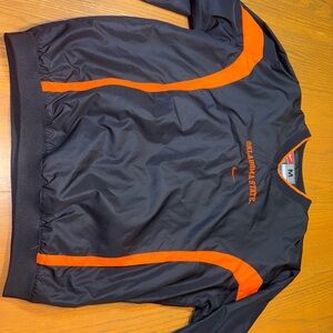 Mens Vintage Nike Medium Black Oklahoma State Cowboys Pullover